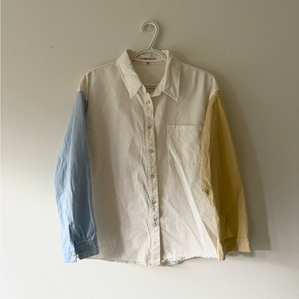 12th Tribe Bailey Rose Two-tone Top